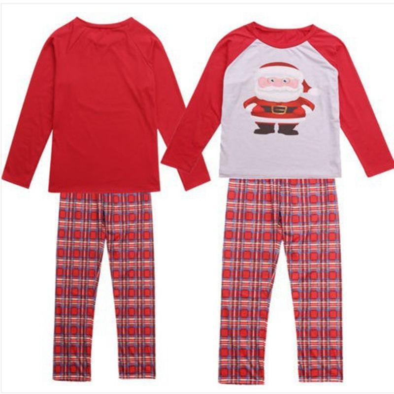 Christmas family parent-child dress home cartoon Christmas clothes