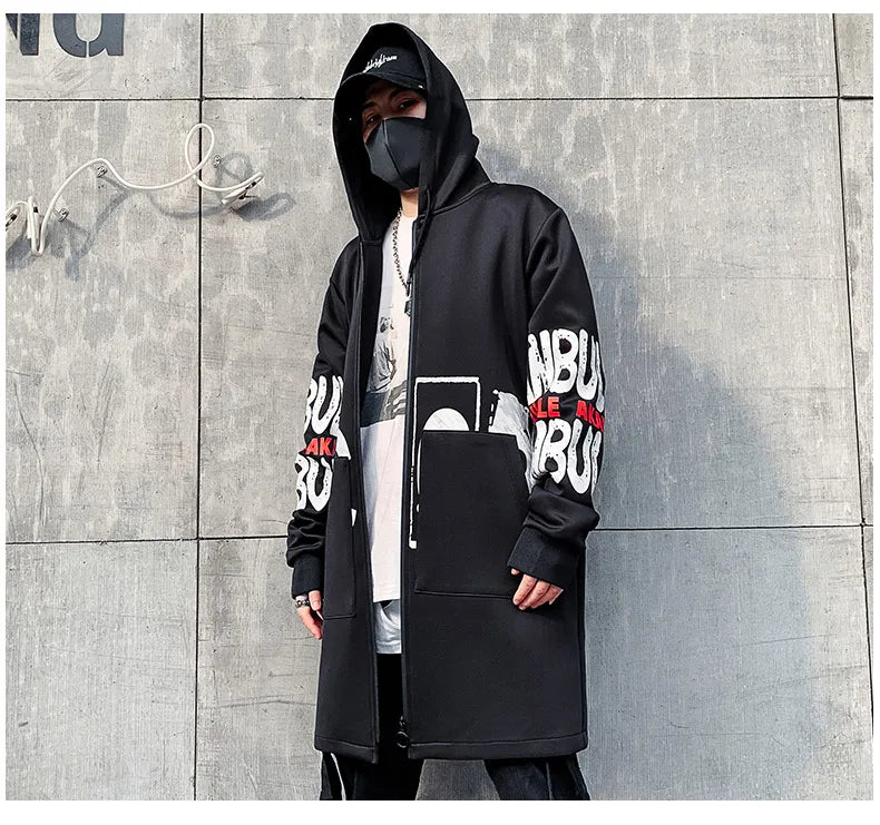 2023 Men's Jacket Fashion Spring Autum Casual Streetwear Hoodie Jacket Men Outwear Windbreaker Jacket Hip Hop Streetwear Coats