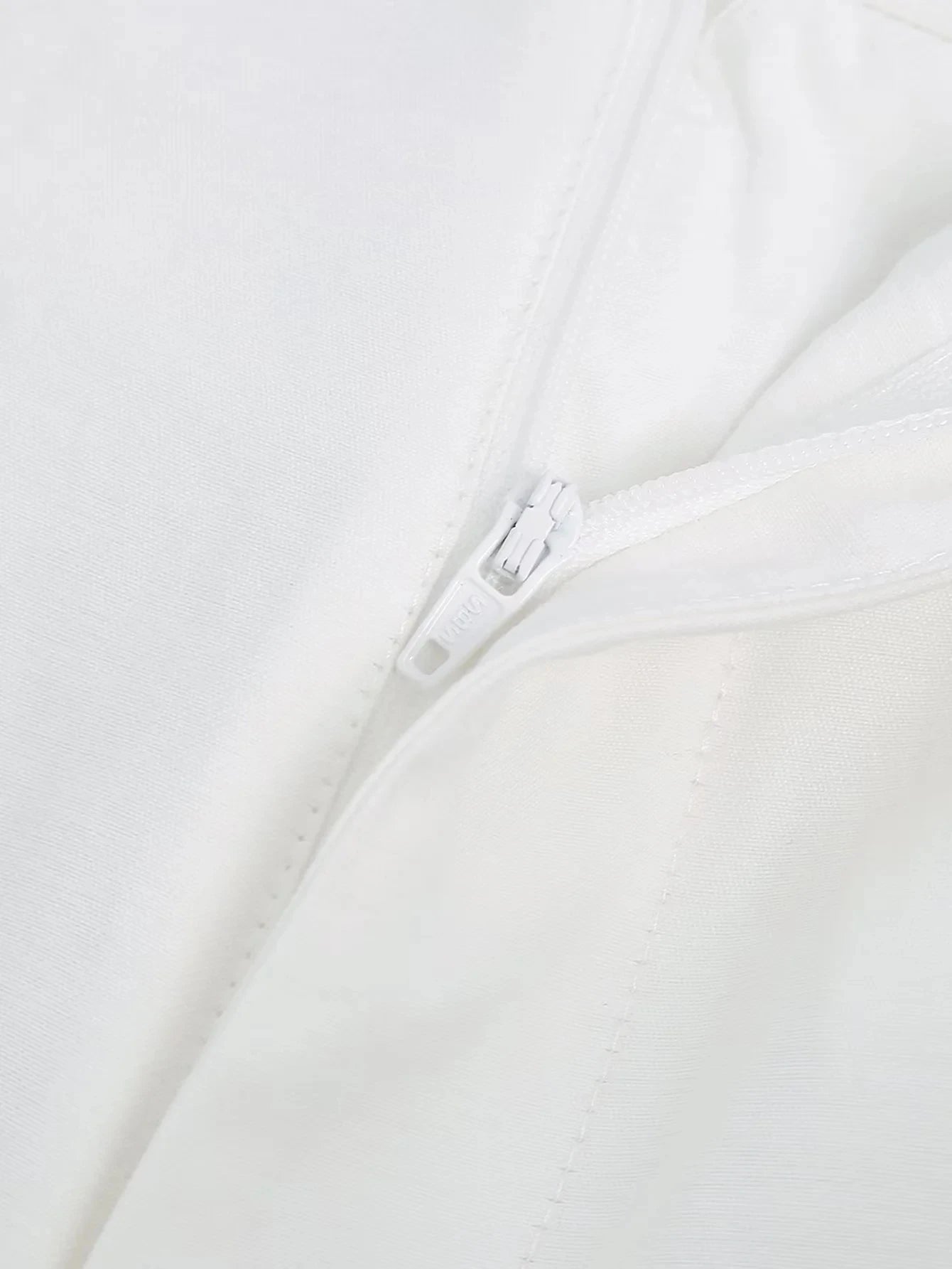 Foridol White Cotton Linen Long Pant