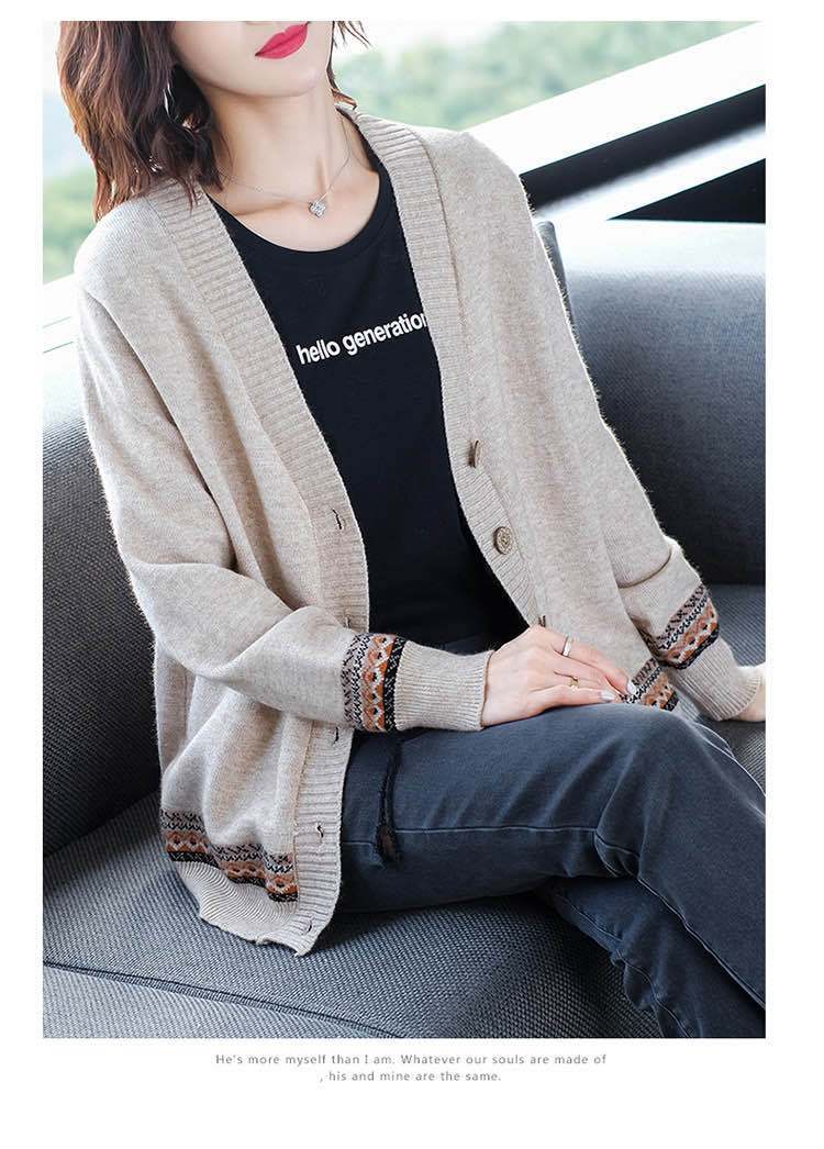 WTEMPO Spring Autumn Solid Color Women's